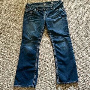 Woman’s Silver jeans Sz 16